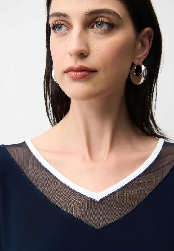 KOMBINEZON CULOTTE GRANATOWY