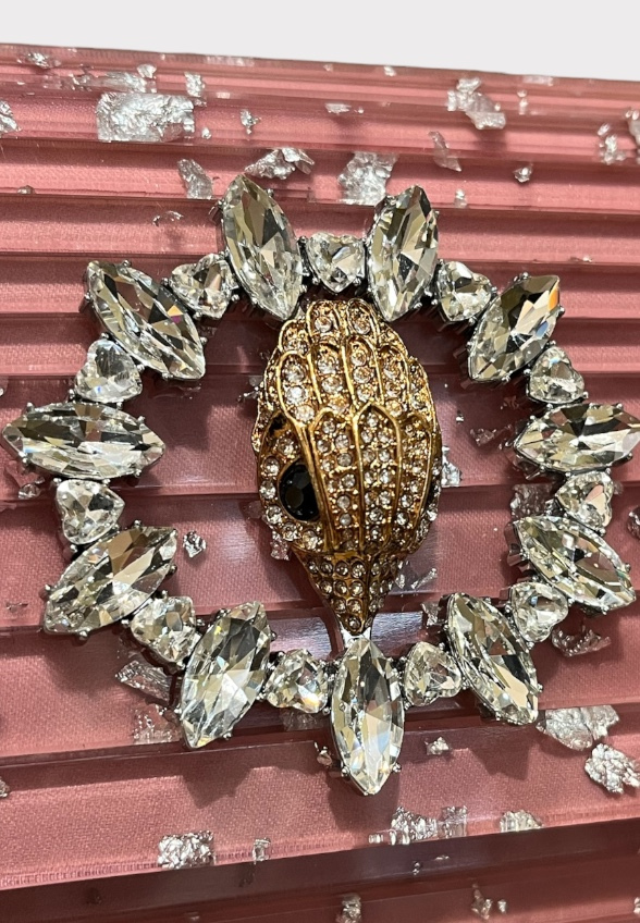 TOREBKA PARTY EAGLE CLUTCH RÓŻOWA