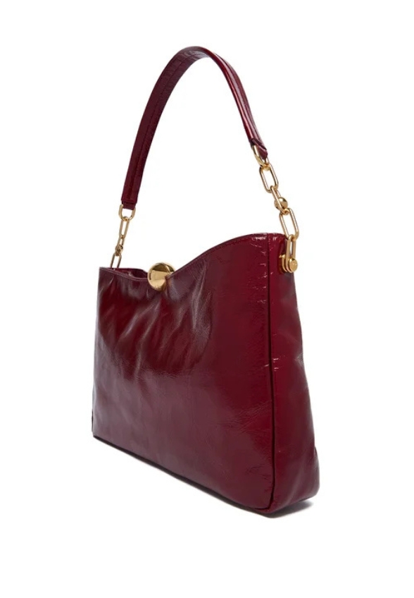 TOREBKA SKÓRZANA SFERA CROSSBODY MINI CZARNA