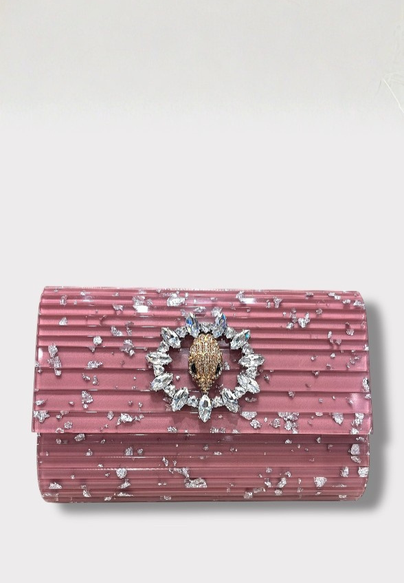 TOREBKA PARTY EAGLE CLUTCH RÓŻOWA