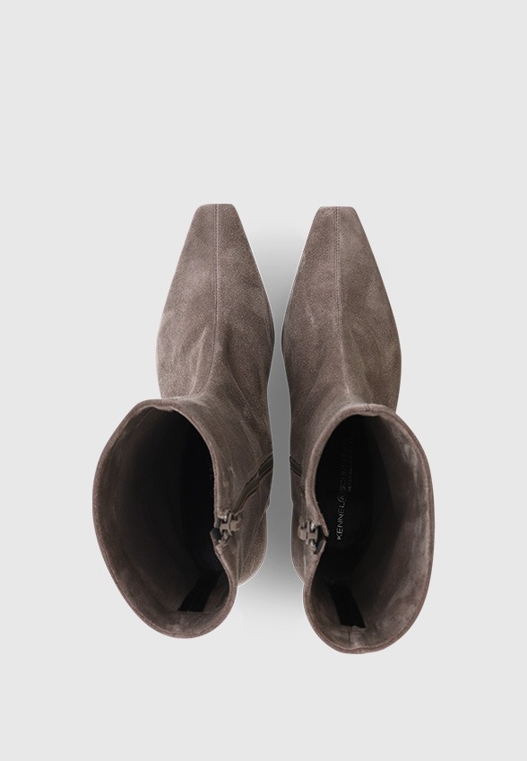 BOTKI ZAMSZOWE NYLA TAUPE