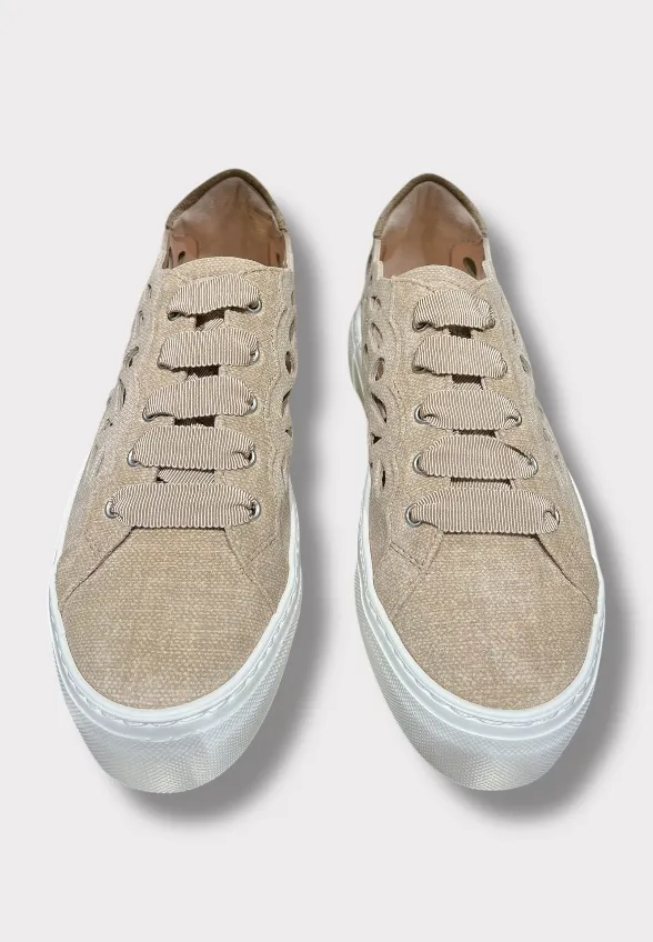 SNEAKERSY MANDI JASNY BRĄZ