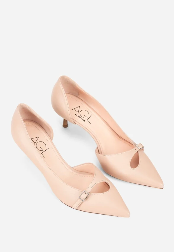 CZÓŁENKA STANA PUMP PUDROWY BEŻ