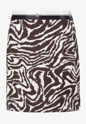 SPÓDNICA Z NADRUKIEM CZARNA