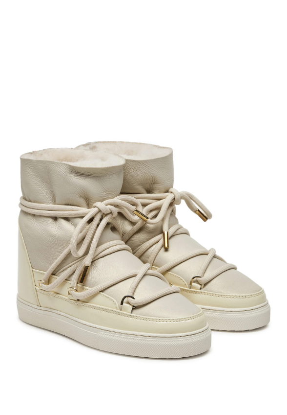 ŚNIEGOWCE NAPPA WEDGE KREMOWE