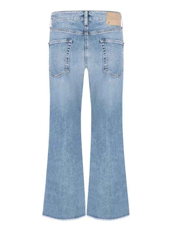 SPODNIE JEANSOWE FELINA CROPPED NIEBIESKIE