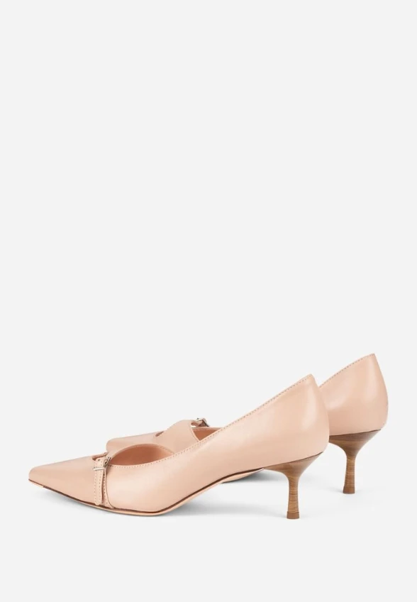 CZÓŁENKA STANA PUMP PUDROWY BEŻ