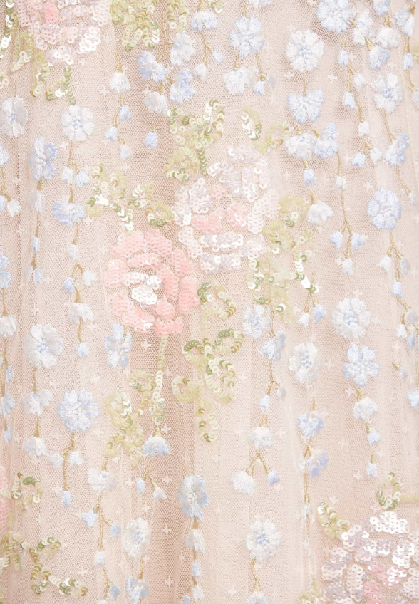 SUKIENKA CRESSIDA FLORAL KREMOWA