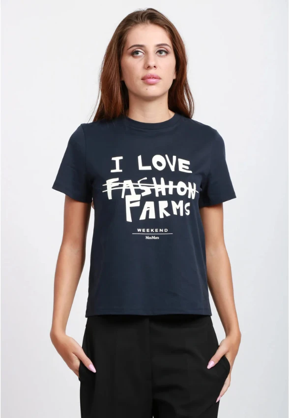 T-SHIRT CLOWN GRANATOWY