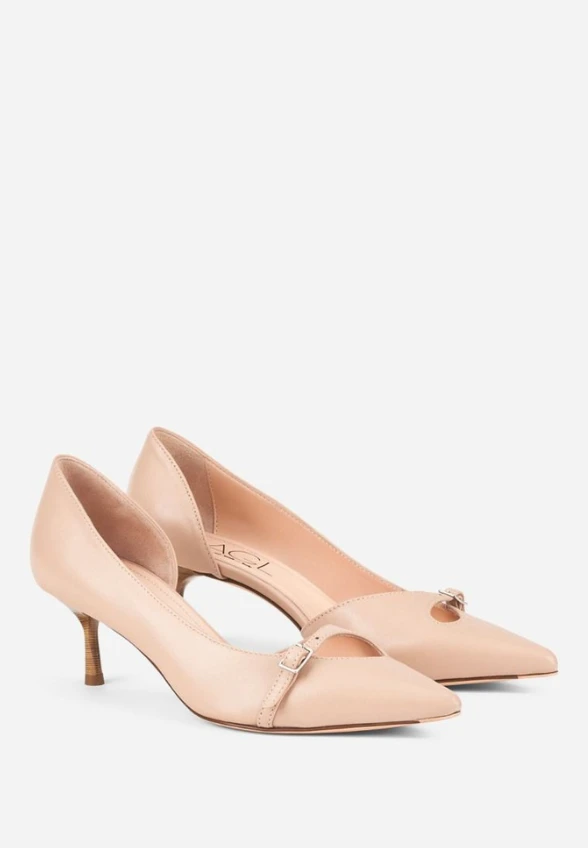 CZÓŁENKA STANA PUMP PUDROWY BEŻ