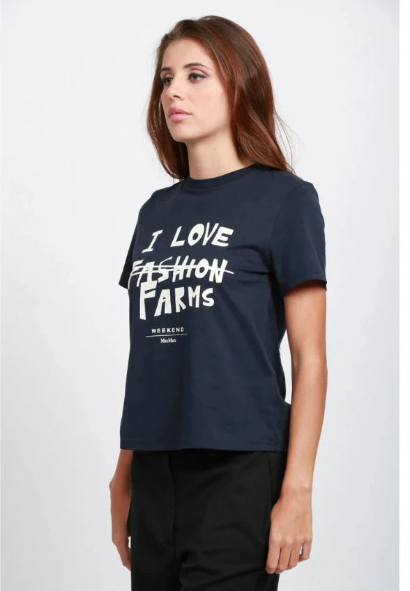T-SHIRT CLOWN GRANATOWY