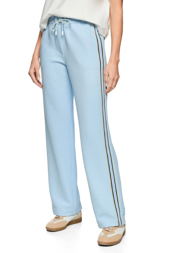 SPODNIE WASHINGTON WIDE-FIT BŁĘKITNE