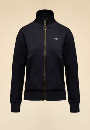 BLUZA Z MODALU CZARNA