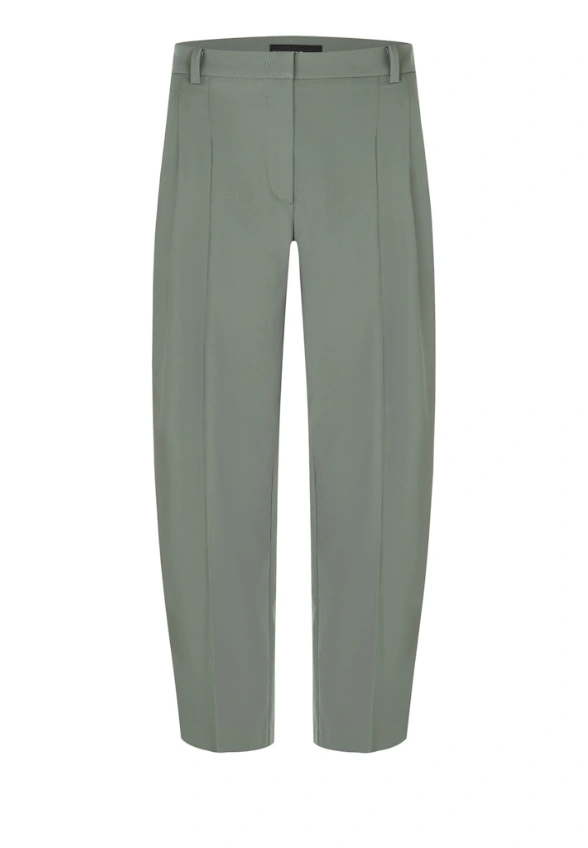 SPODNIE EMILIE WIDE-FIT CIEMNA OLIWKA