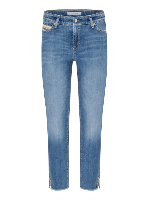 SPODNIE PIPER SHORT SLIM-FIT NIEBIESKIE