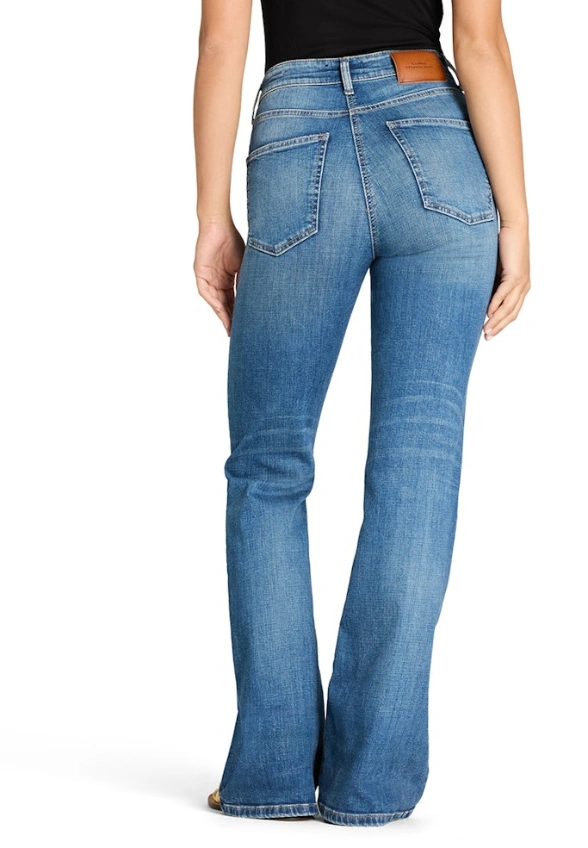 SPODNIE JEANSOWE FABIENNE POCKET NIEBIESKIE