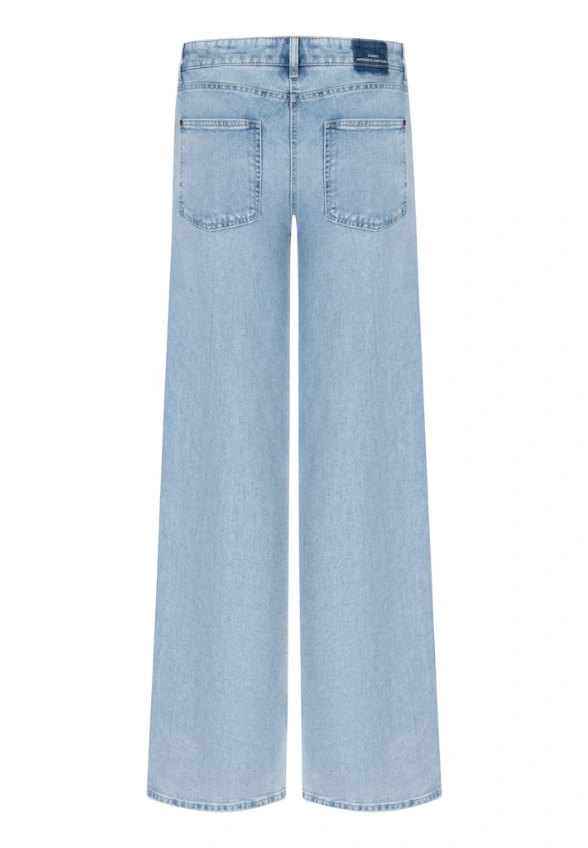 SPODNIE JEANSOWE BAGGY JASNO-NIEBIESKIE