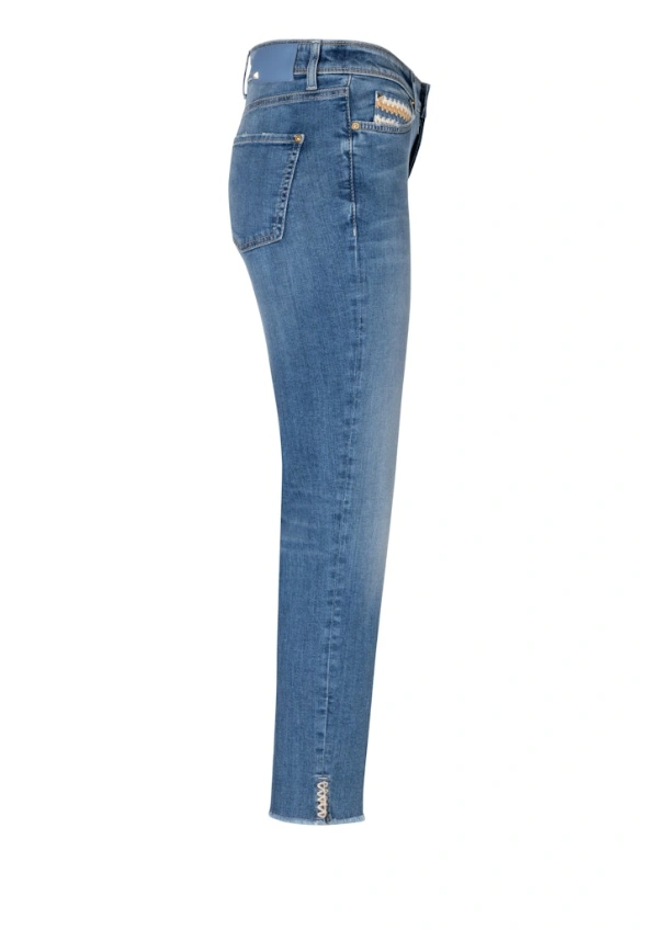 SPODNIE PIPER SHORT SLIM-FIT NIEBIESKIE