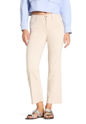 SPODNIE JEANSOWE FRANCESCA KREMOWE