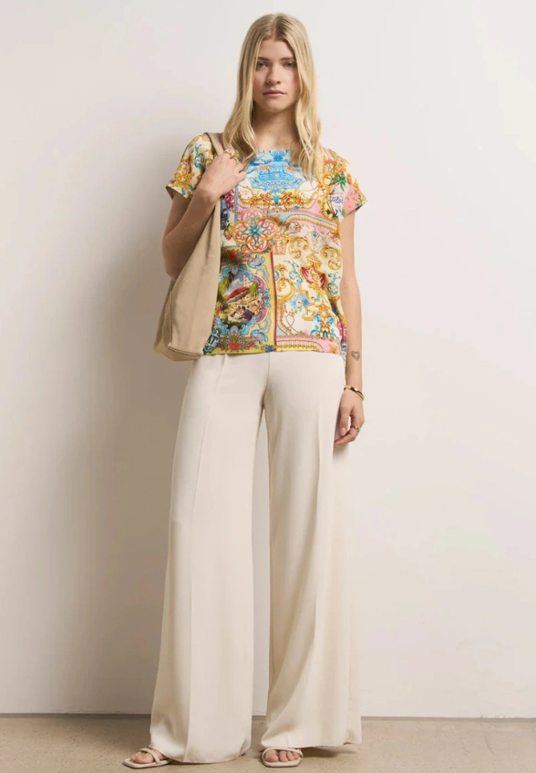 SPODNIE JEANSOWE ALEK WIDE-FIT NIEBIESKIE
