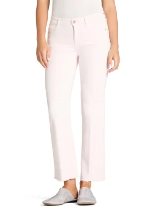 SPODNIE JEANSOWE FRANCESCA MLECZNY RÓŻ