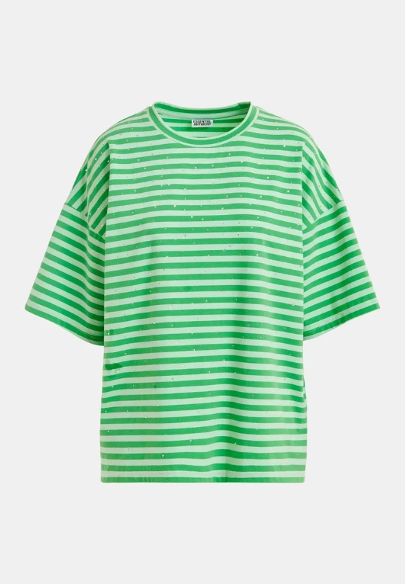 BLUZKA OVERSIZE ZIELONA