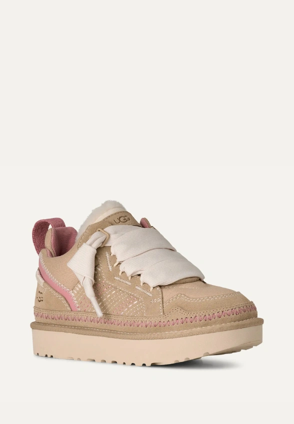 SNEAKERSY LOWMEL MEANDOW BEŻOWE