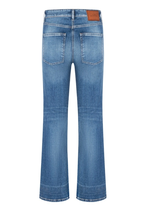 SPODNIE JEANSOWE FABIENNE POCKET NIEBIESKIE