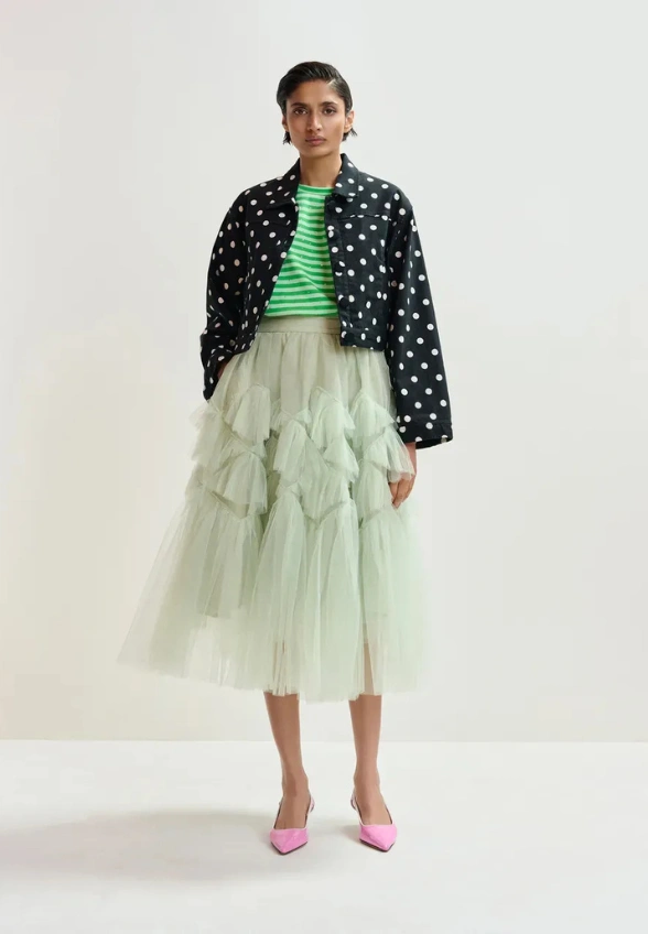 BLUZKA OVERSIZE ZIELONA