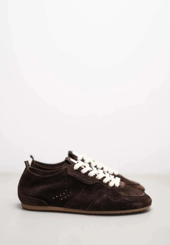 SNEAKERSY DROP ZAMSZOWE CZEKOLADOWY BRĄZ