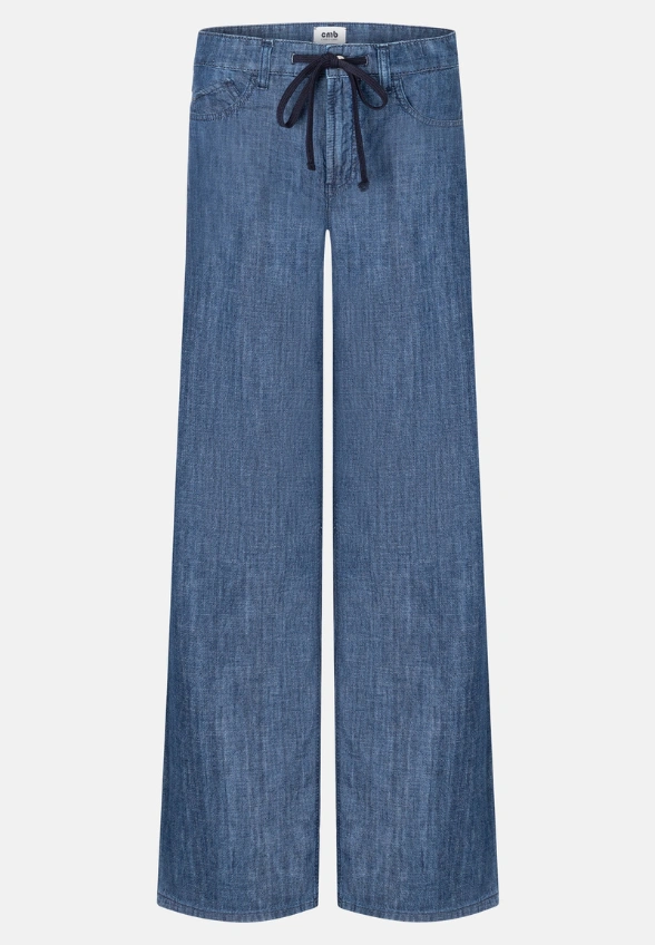 SPODNIE JEANSOWE BAGGY GRANATOWE