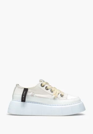 SNEAKERSY MATILDA CANVAS LOW KREMOWE