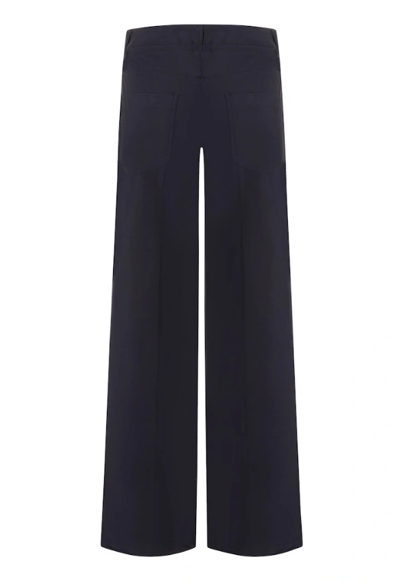 SPODNIE ADRIENNE WIDE-FIT GRAFITOWE