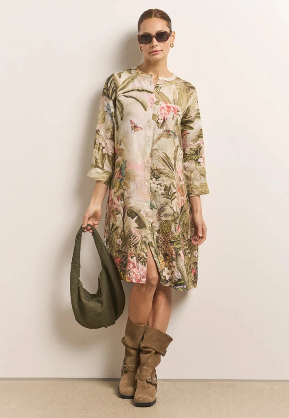 SUKIENKA LNIANA KHAKI