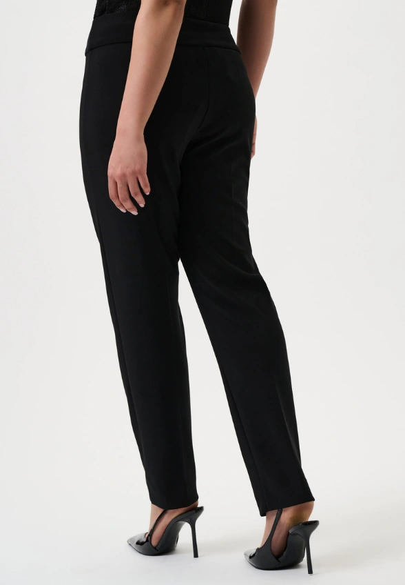 SPODNIE SLIM-FIT CZARNE