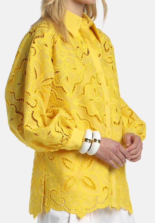 KOSZULA BARTOLO OVERSIZE ŻÓŁTA