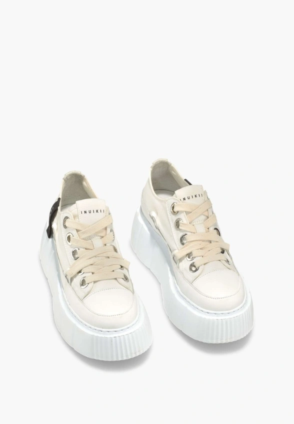 SNEAKERSY MATILDA CANVAS LOW KREMOWE