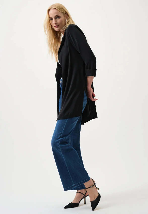 SPODNIE JEANSOWE GOLDIE WIDE-FIT NIEBIESKIE