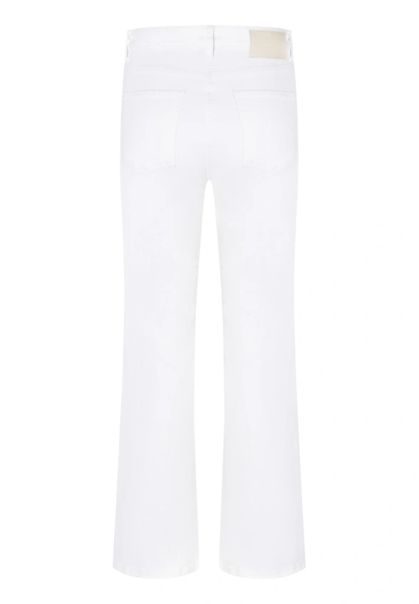 SPODNIE FABIENNE WIDE-FIT BIAŁE