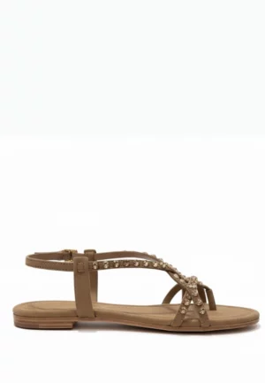 SANDAŁY ELLE JASNY BRĄZ