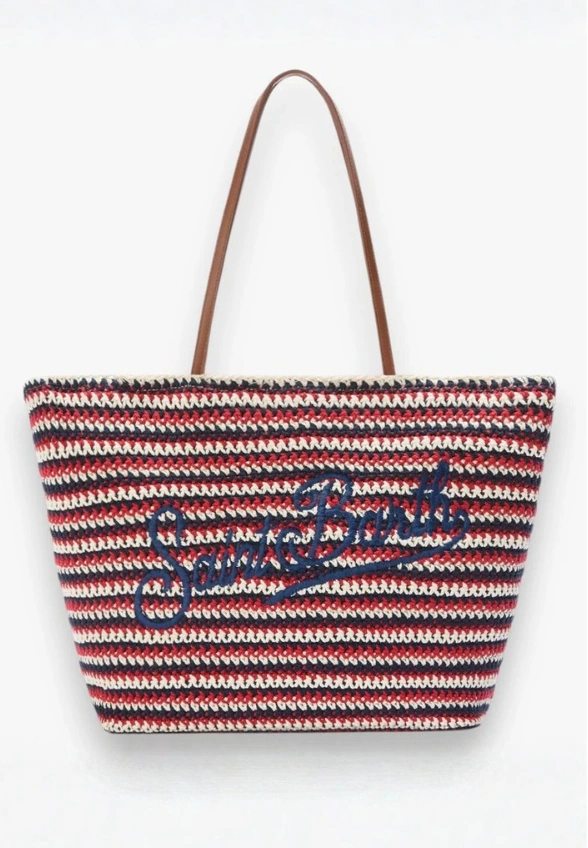 TORBA CROCHET TOTE CZERWONA