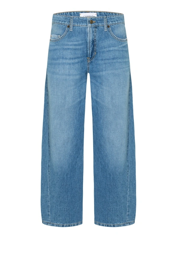 SPODNIE ORIA WIDE-FIT NIEBIESKIE
