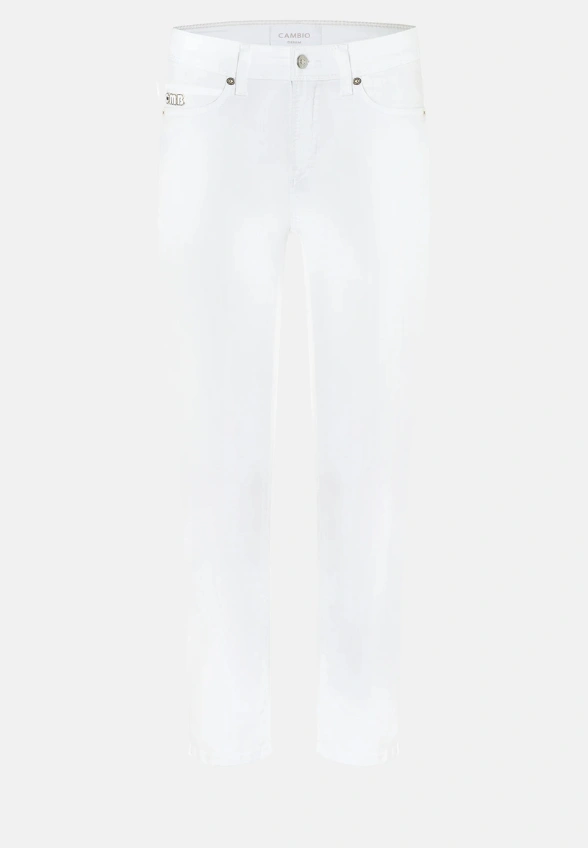 SPODNIE JEANSY PIPER SHORT BIAŁE
