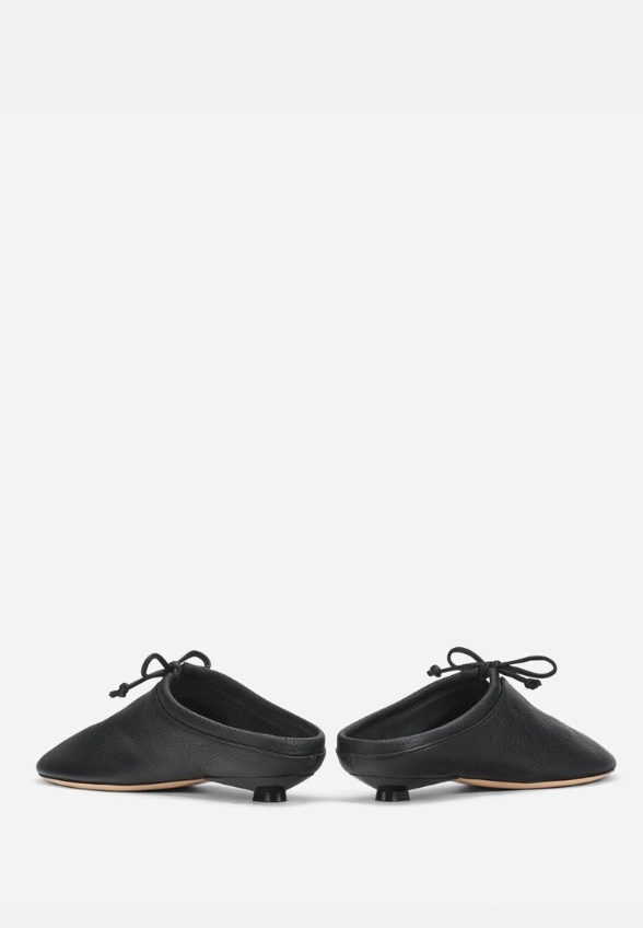 MULE SKÓRZANE ABE EASY CZARNE