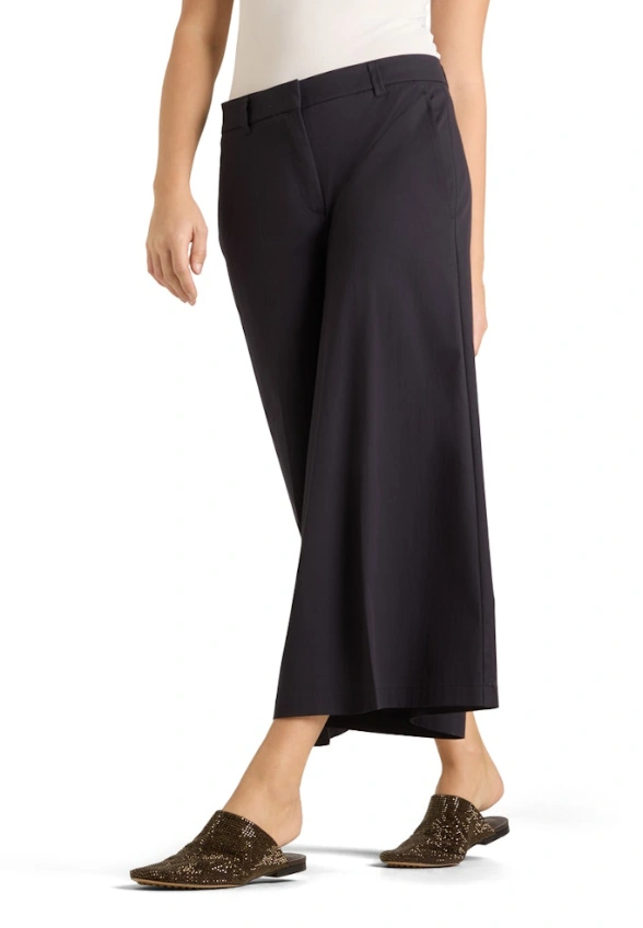 SPODNIE CHARLOTTE CULOTTE GRANATOWE