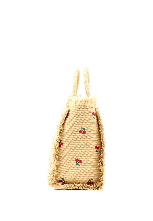 TORBA COLETTE STRAW BEŻOWA