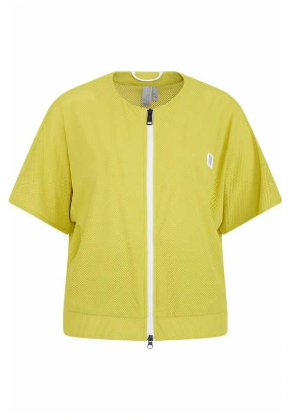 BLUZA Z SIATECZKI LIMONKOWA