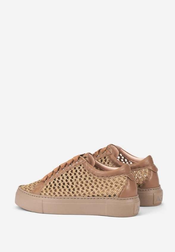 SNEAKERSY METRA KARMELOWY BRĄZ