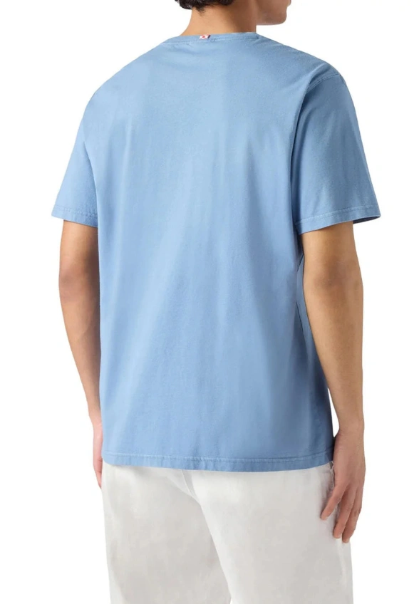 T-SHIRT MĘSKI PORTOFINO BŁĘKITNY