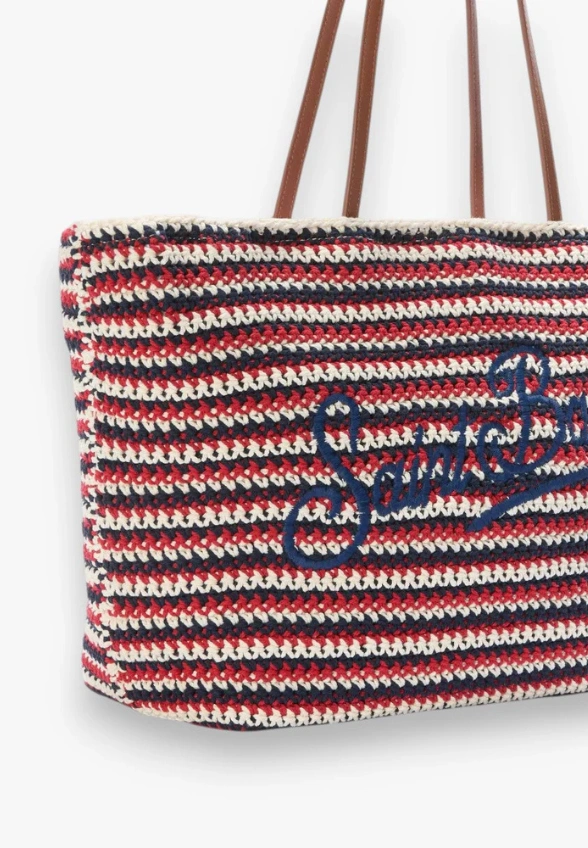 TORBA CROCHET TOTE CZERWONA
